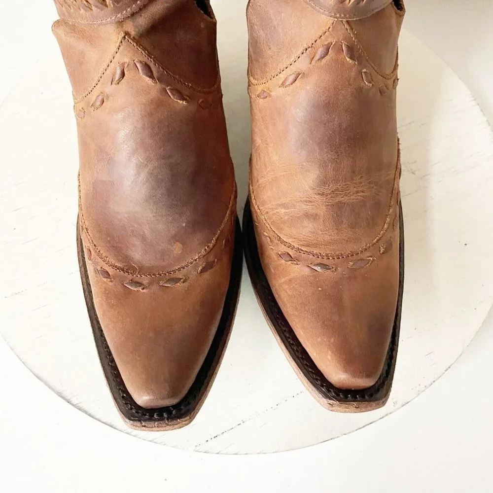 Lane brown leather